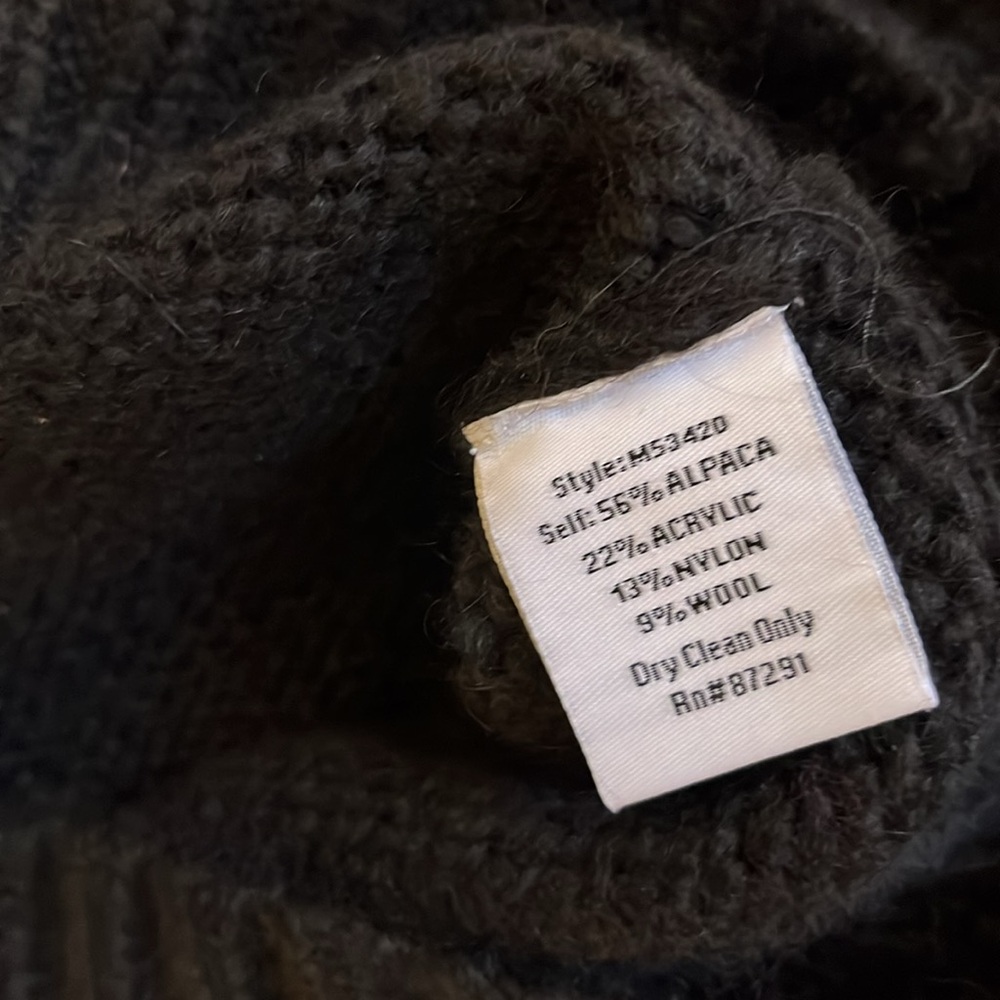 NWT Johnny Was Kurt Alpaca Sweater - Picture 10 of 11